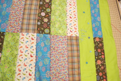 Girl's Strip Quilting