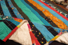 Salsa Quilt As You Go Strip Quilt